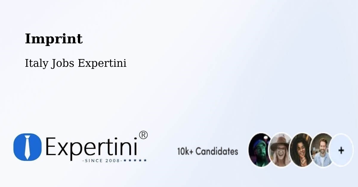 Imprint – Budoia - Italy Jobs Expertini